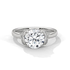 Classic Round Diamond Engagement Ring
