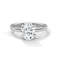 Classic Round Diamond Solitaire Engagement Ring