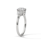 Three Stone Diamond Engagement Ring