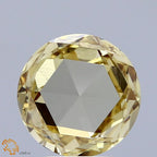 1.80 CT Fancy Intense Yellow Lab Grown Diamond | Round Rose Cut | IGI