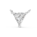 1Triangle Diamond Solitaire Pendant Necklace
