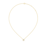 1Diamond Starburst Pendant Necklace