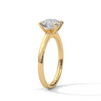 Classic Round Diamond Solitaire Engagement Ring