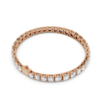 Round Diamond Graduated Link Bracelet