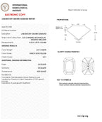 2.01 CT Fancy Vivid Yellow Lab Grown Diamond | Radiant Cut | IGI Certified