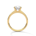 Classic Round Diamond Solitaire Engagement Ring