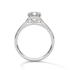 Emerald Cut Diamond Solitaire Ring
