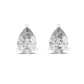 Pear Shape Diamond Stud Earrings
