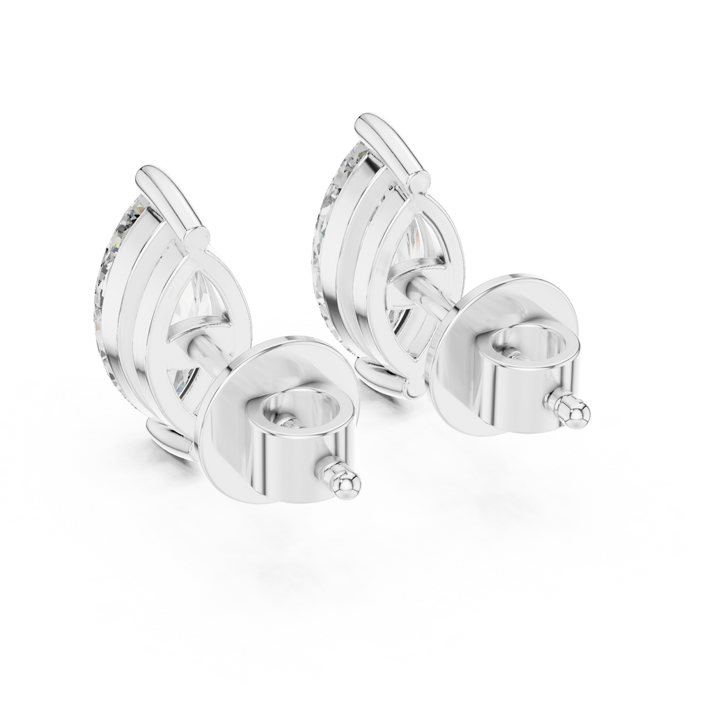 Marquise Diamond Stud Earrings