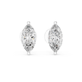 Marquise Diamond Stud Earrings
