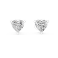 Heart Shape Diamond Stud Earrings