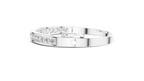 Round Diamond Channel Set Bangle Bracelet