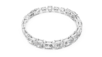 Radiant and Emerald Cut Diamond Bracelet