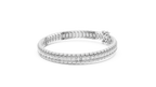 Emerald Cut Diamond Tennis Bracelet