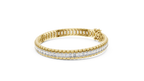 Emerald Cut Diamond Tennis Bracelet