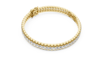 Emerald Cut Diamond Tennis Bracelet