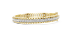 Emerald Cut Diamond Tennis Bracelet