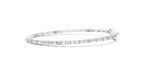 Baguette Cut Diamond Tennis Bracelet