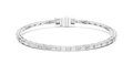 Baguette Cut Diamond Tennis Bracelet