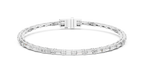 Baguette Cut Diamond Tennis Bracelet