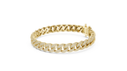Iced Out Cuban Link Diamond Bracelet