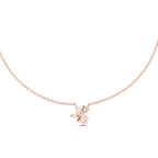 1Multi Shape Diamond Cluster Pendant Necklace