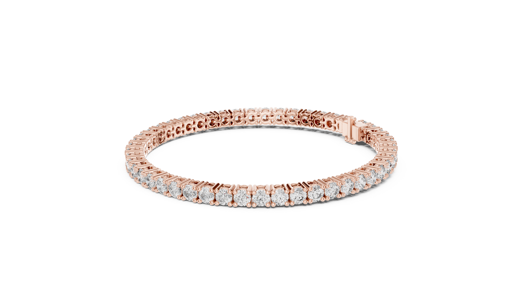 Classic Round Diamond Tennis Bracelet
