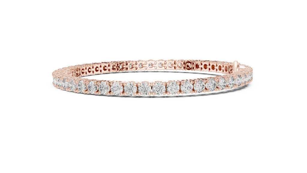 Classic Round Diamond Tennis Bracelet