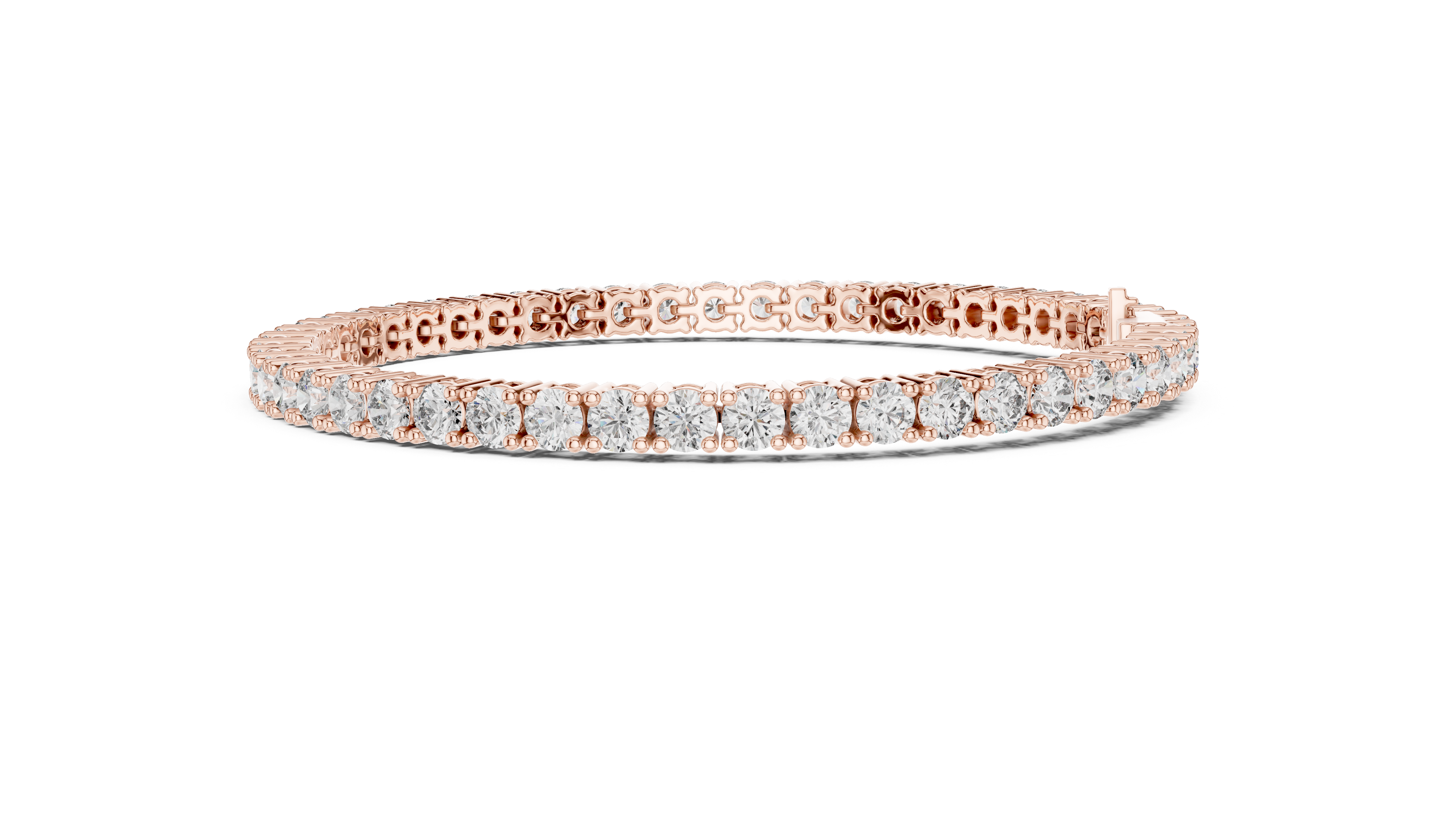 Classic Round Diamond Tennis Bracelet