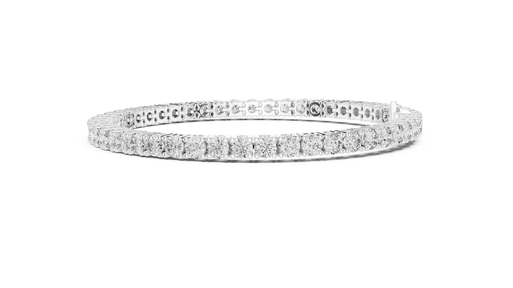 Classic Round Diamond Tennis Bracelet