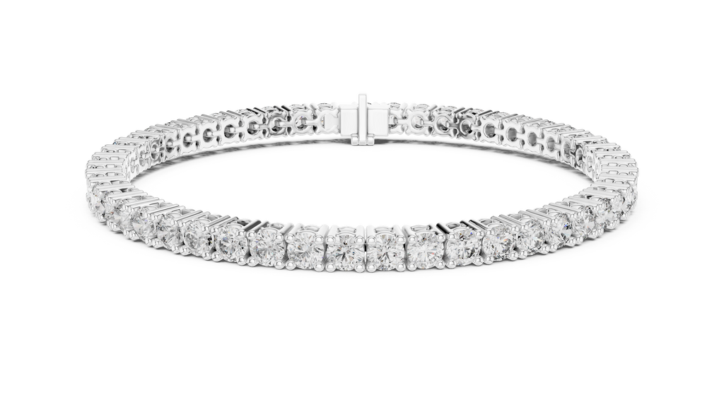 Classic Round Diamond Tennis Bracelet