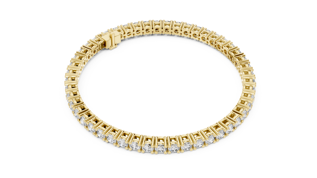 Classic Round Diamond Tennis Bracelet