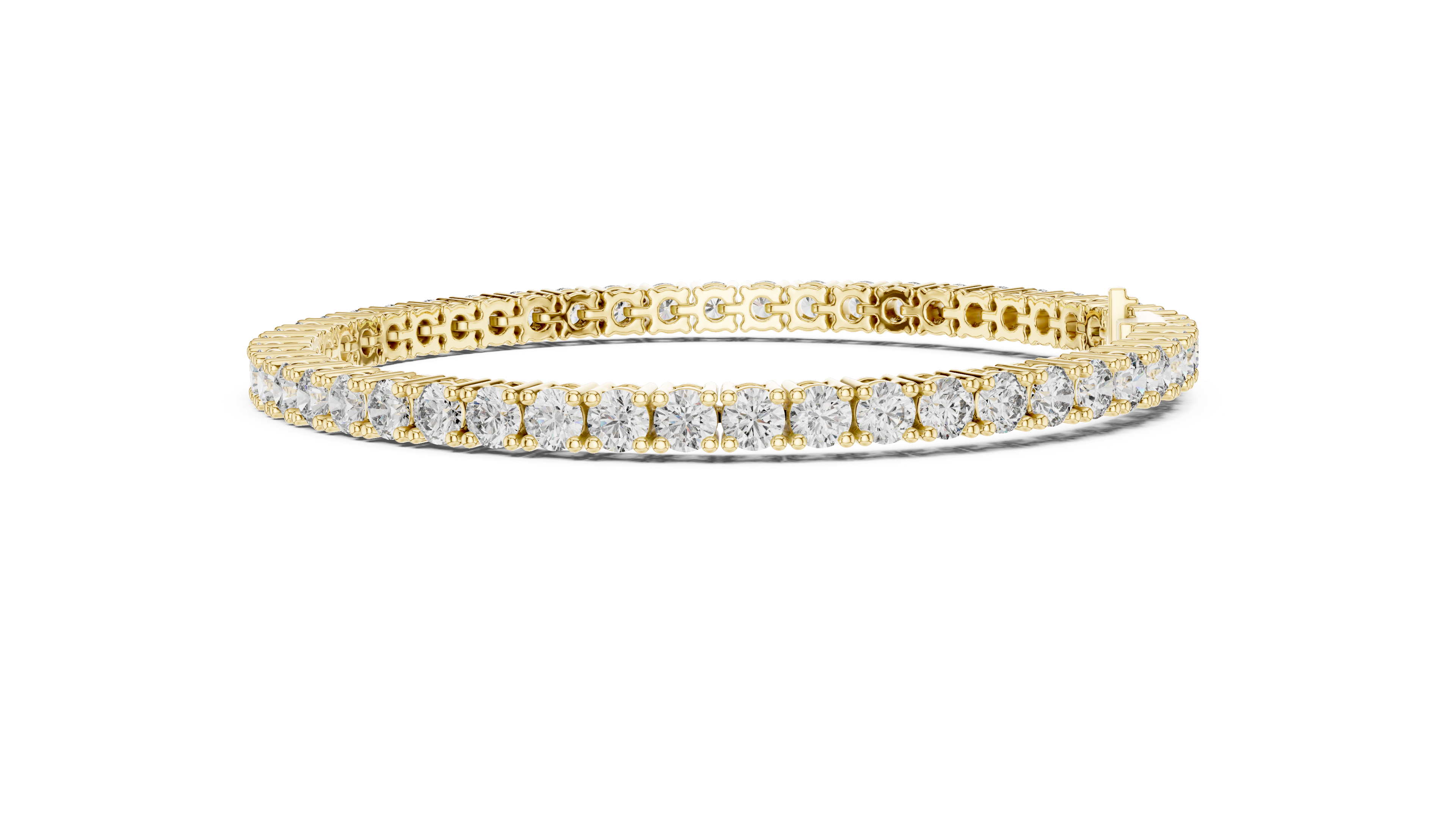 Classic Round Diamond Tennis Bracelet