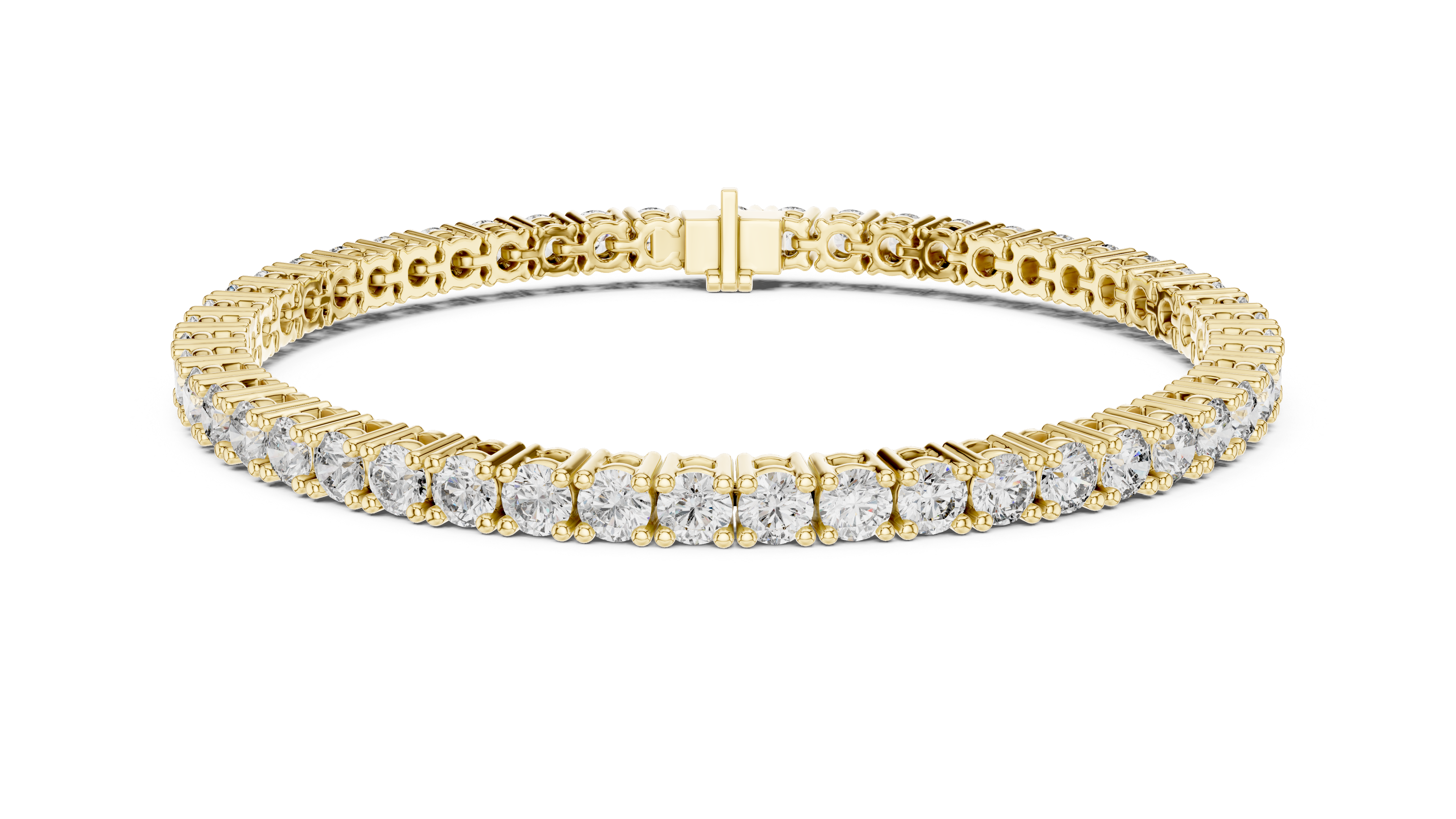 Classic Round Diamond Tennis Bracelet