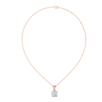 1Classic Round Diamond Solitaire Pendant
