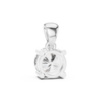 1Classic Round Diamond Solitaire Pendant