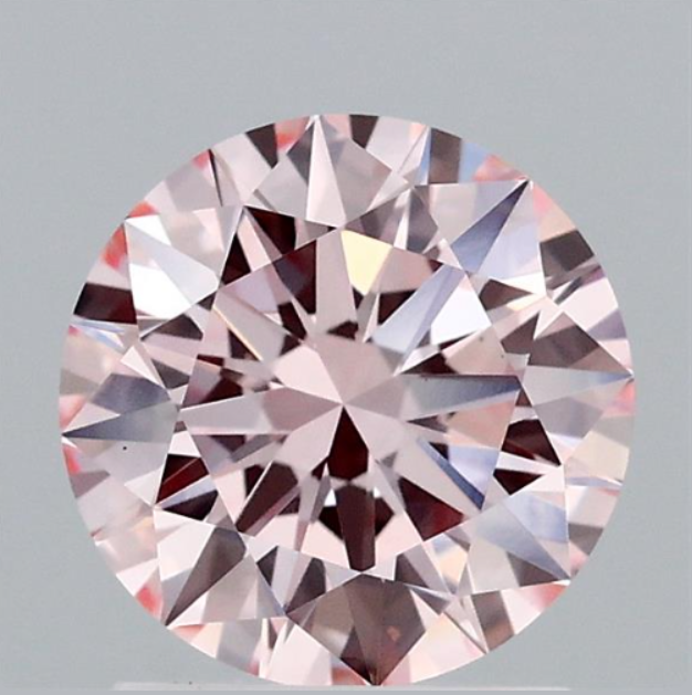 1.51 CT Fancy Intense Pink Lab Grown Diamond | Round Brilliant | IGI Certified
