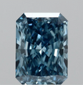 2.01 CT Fancy Vivid Blue Lab Grown Diamond | Radiant Cut | IGI Certified