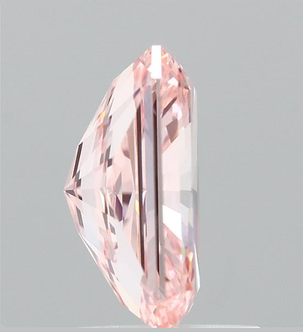 2.00 CT Fancy Vivid Pink Lab Grown Diamond | Radiant Cut | IGI Certified