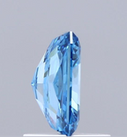 1.00 CT Fancy Vivid Blue Lab Grown Diamond | Radiant Cut | IGI Certified