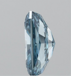 2.01 CT Fancy Vivid Blue Lab Grown Diamond | Radiant Cut | IGI Certified
