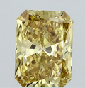 2.01 CT Fancy Vivid Yellow Lab Grown Diamond | Radiant Cut | IGI Certified