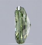 1.00 CT Fancy Vivid Green Lab Grown Diamond | Radiant Cut | IGI Certified