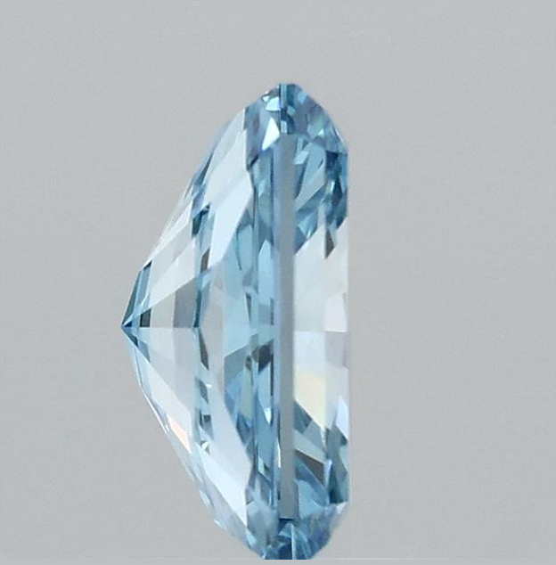 1.52 CT Fancy Vivid Blue Lab Grown Diamond | Radiant Cut | IGI Certified