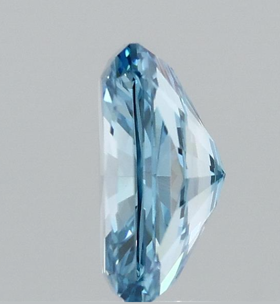 1.52 CT Fancy Vivid Blue Lab Grown Diamond | Radiant Cut | IGI Certified