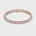Emerald Cut Diamonds Tennis Bracelet