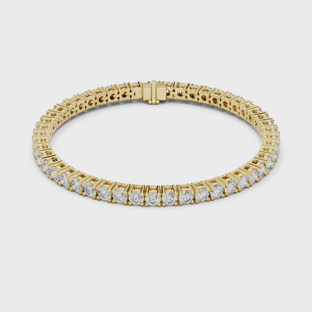Classic Round Diamond Tennis Bracelet