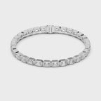 Emerald Cut Diamonds Tennis Bracelet