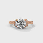 Classic Round Diamond Engagement Ring
