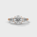 Three Stone Diamond Engagement Ring
